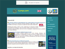 Tablet Screenshot of a-campo.com